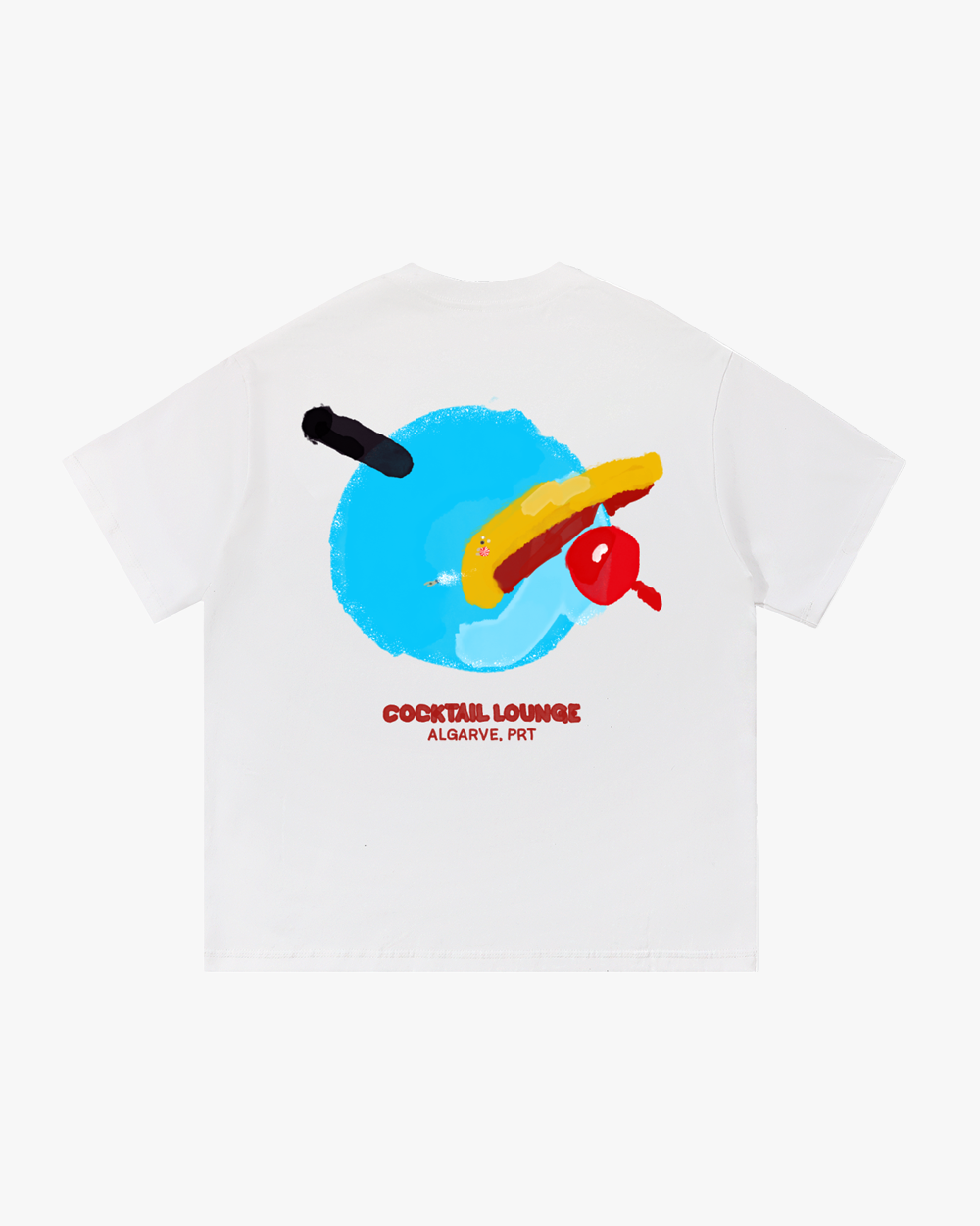 Cocktail Lounge T-Shirt - White