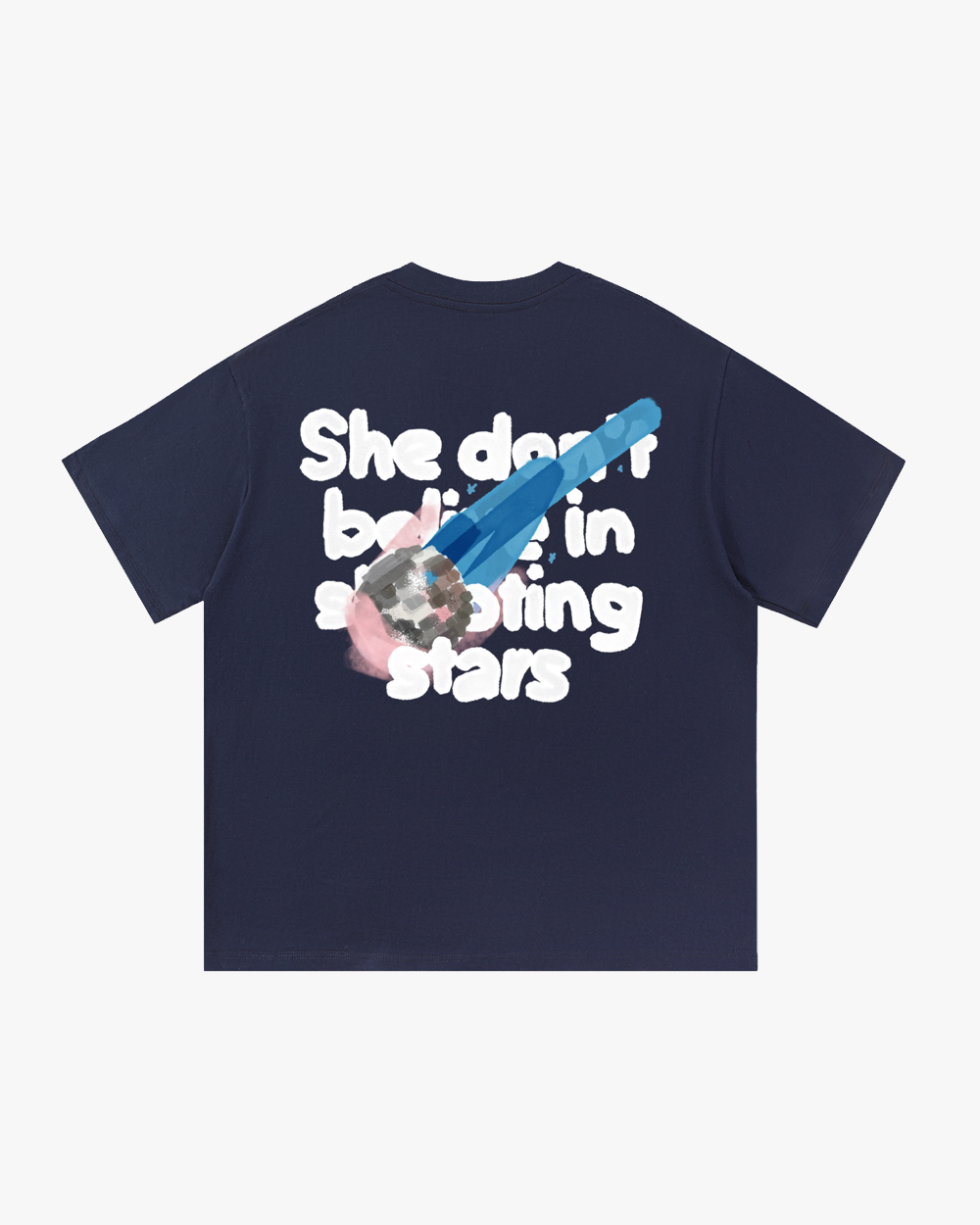 Shooting Stars T-Shirt - Navy